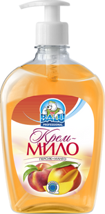Рідке крем-мило Balu Персик-Манго флакон з дозатором 500 мл GHU-00000007422 фото