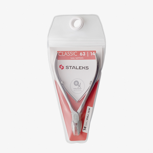 Кусачки для ногтей STALEKS CLASSIC 63 NC-63-14 (Сталекс км 06) режущая часть 14 mm NC-63-14 фото