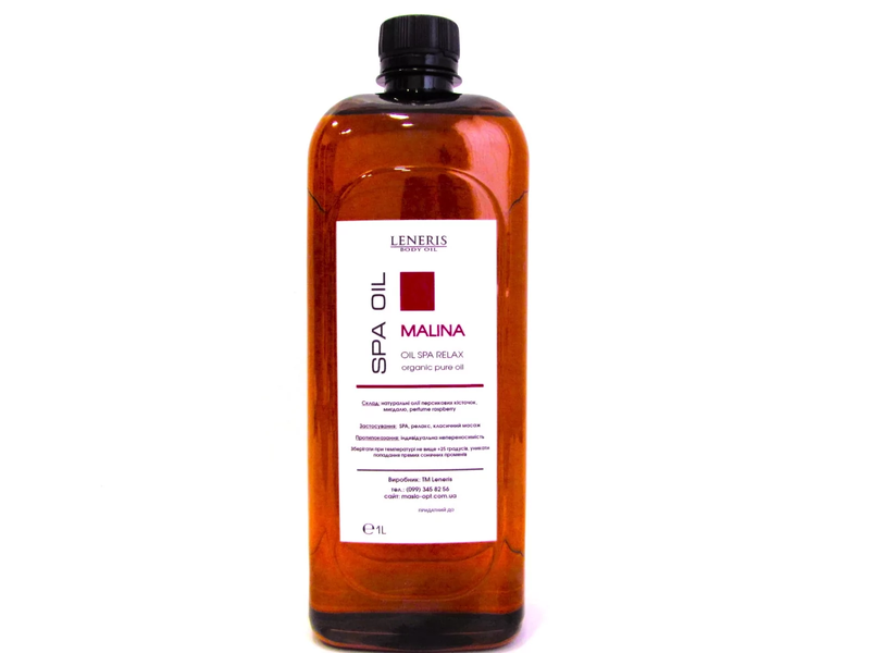 Масажна олія SPA oil Малина TM Leneris 1562655277 фото