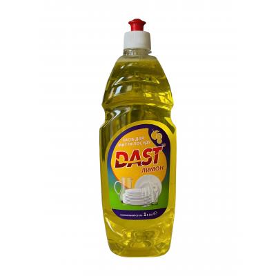 Засіб для миття посуду "Лимон" ТМ DAST, 1000 мл MED012650 фото