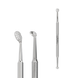 Ложка косметологічна STALEKS PRO EXPERT 20 TYPE 1 ZE-20/1 (Уно + прямокутна шумівка 15 отворів) ZE-20/1 фото 1