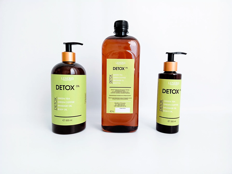 Массажное масло Detox oil TM Leneris 855364351 фото