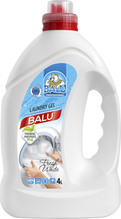 Гель для прання білої білизни BALU Fresh White 4 л GHU-00000011501 фото
