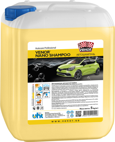Автошампунь для ручного миття Venor Nano Shampoо 5 кг GHU-00000005863 фото
