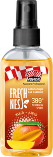 Ароматизатор для салону автомобіля VENOR FRESHNESS Mango 75 мл GHU-00000013900 фото