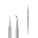Ложка косметологічна двостороння STALEKS PRO EXPERT 20 TYPE 4 ZE-20/4 (голка Відаля + Уно) ZE-20/4 фото 1