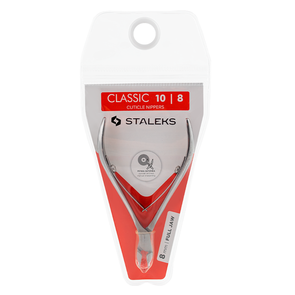 Кусачки для шкіри STALEKS CLASSIC 10 NC-10-8 (Сталекс км 07) ріжуча частина 8 mm NC-10-8 фото