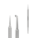 Ложка косметологічна двостороння STALEKS PRO EXPERT 21 TYPE 4 ZE-21/4 (голка Відаля + Уно) ZE-21/4 фото 1