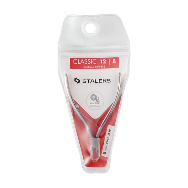 Кусачки для шкіри STALEKS (Сталекс) CLASSIC 12 NC-12-8 ріжуча частина 8 mm NC-12-8 фото
